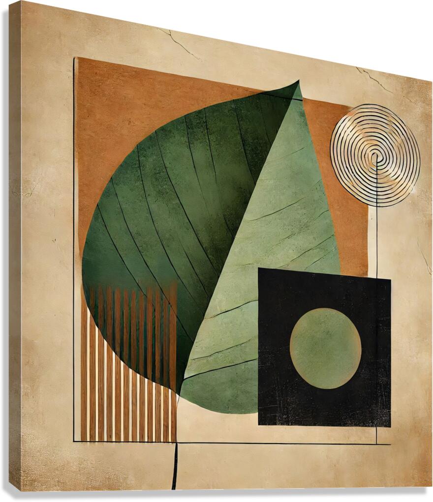 Organic abstract Canvas Print