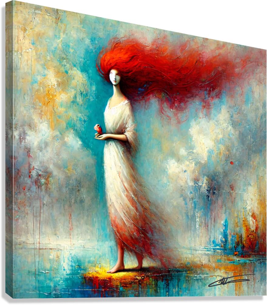 Redhead Canvas Print