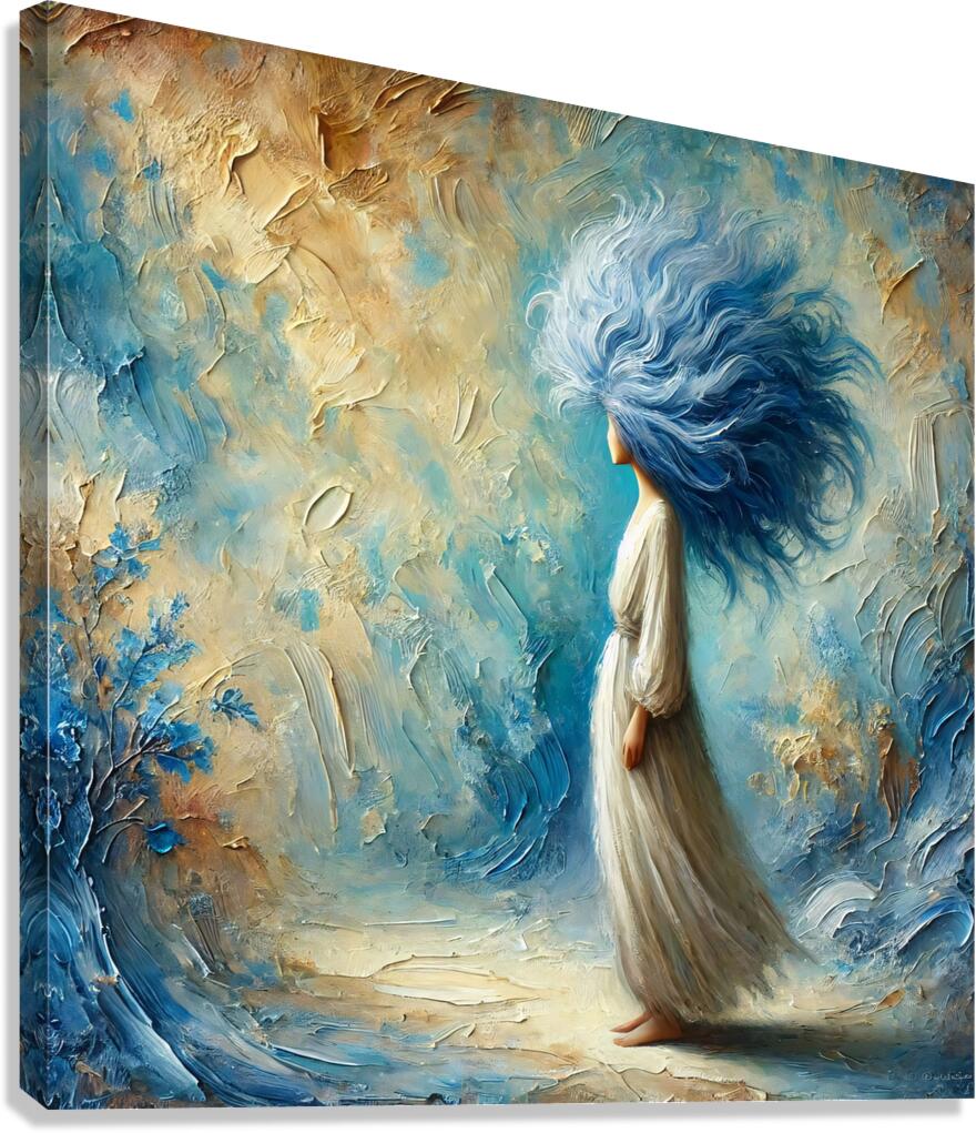 BlueHead Canvas Print