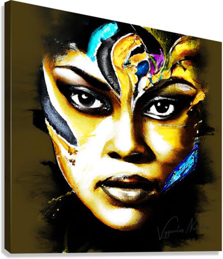 face Canvas Print