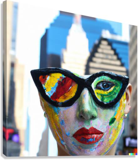 Face 10 Canvas Print