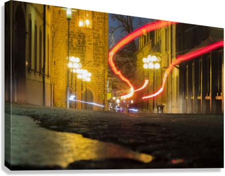 Night city  Canvas Print