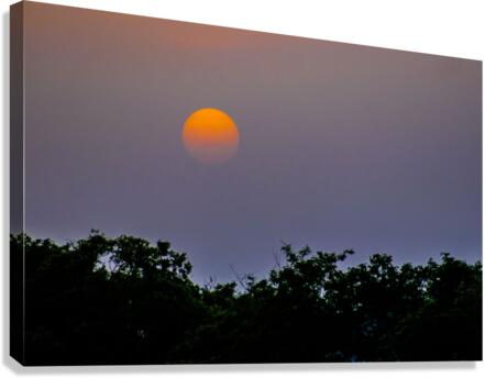 Sunset  Canvas Print