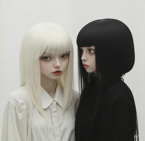 ALBINO AND BLACK Facing Silence