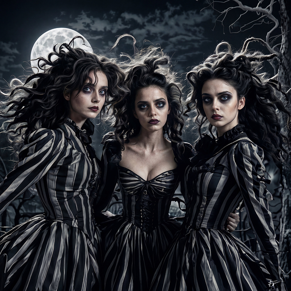 The Sisters Beetlejuice III by Frederic Racaud