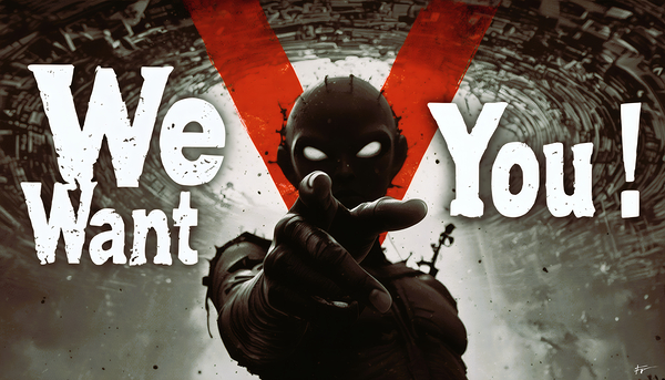DC We Want You by Frederic Racaud
