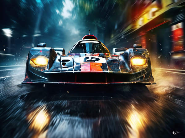 Racing Car 0908 by Frederic Racaud