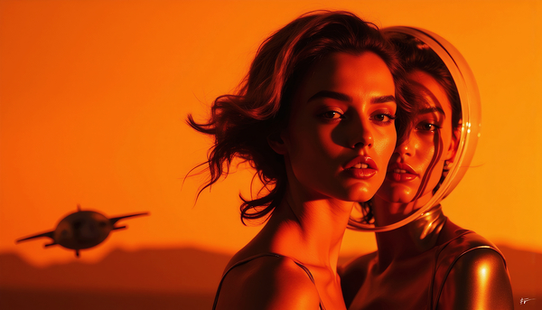 ORANGE DREAM ODYSSEY_1354 by Frederic Racaud