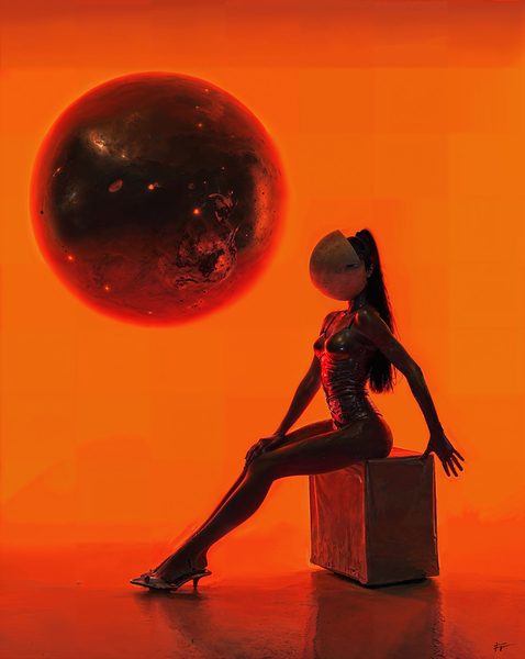 ORANGE DREAM ODYSSEY_1154 by Frederic Racaud