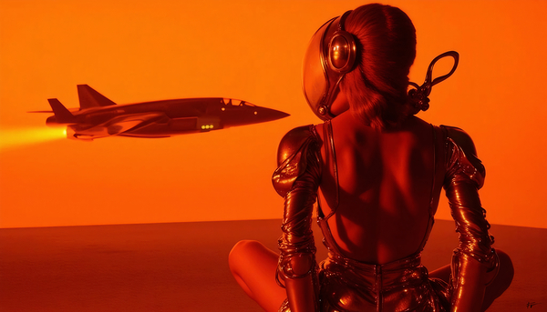 ORANGE DREAM ODYSSEY_1616 by Frederic Racaud