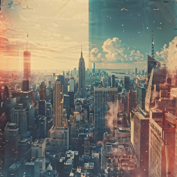 P4D 26   A parallel New York. by Frederic Racaud