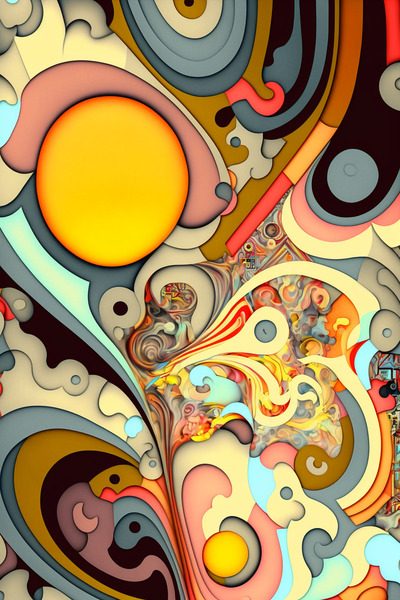 Retro Abstract 2 Print