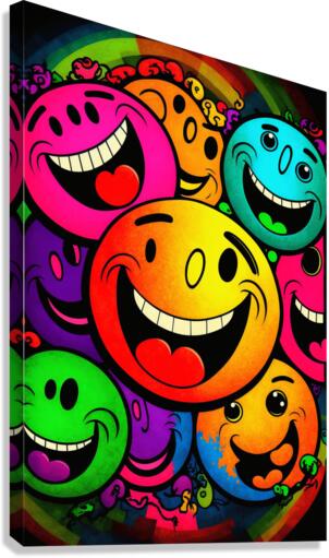 So Happy Canvas Print