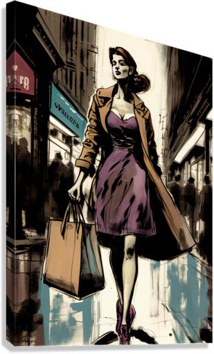 Retail Therapy Canvas Print