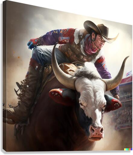 American Bull Canvas Print