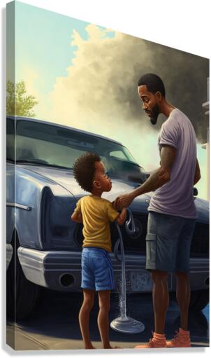 carwash 2 Canvas Print