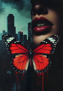 Butterfly in the city