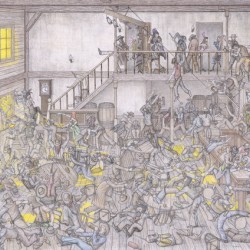 Wild West Saloon Fight