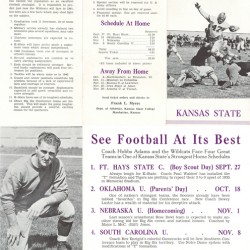 1941 Kansas State University Football Program