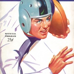 1942 Kansas State University vs Indiana Football program cover