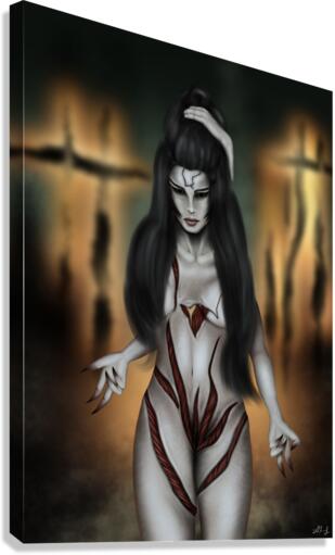 Torture Entity Canvas Print