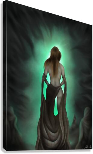 The In-between  Canvas Print