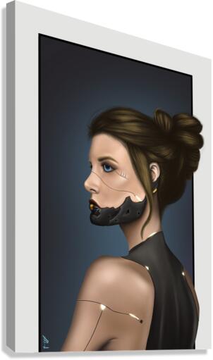 Cyborg Canvas Print