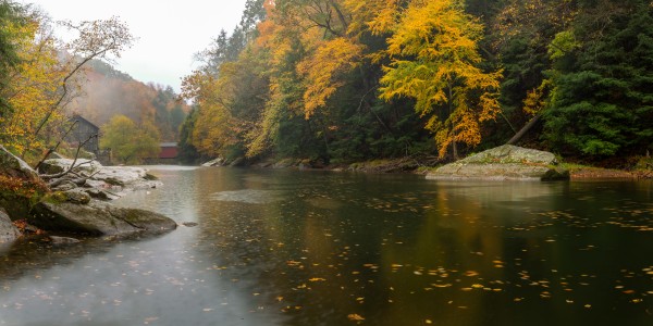 Slippery Rock Creek apmi 1925 by Artistic Photography
