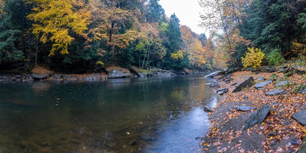 Slippery Rock Creek apmi 1961 by Artistic Photography