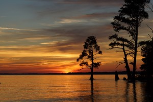 Jamestown sunset