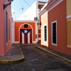 San Juan flag painting 