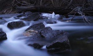 Milford Stream Ice