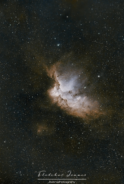 The wizard nebula  Print