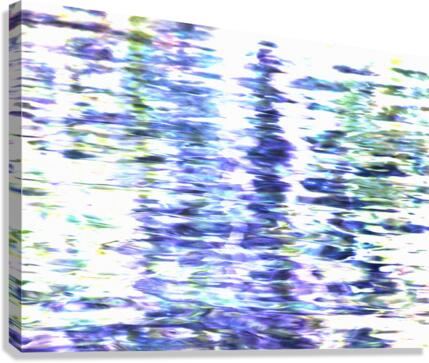 Purple Reflections Canvas Print