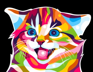 Cute Cat Expression