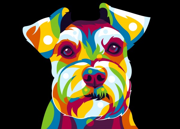 Shih Tzu Dog Portrait by wpaprint