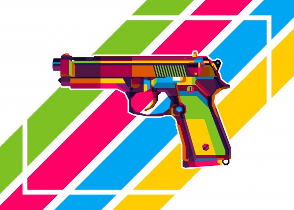Classic Handgun by wpaprint