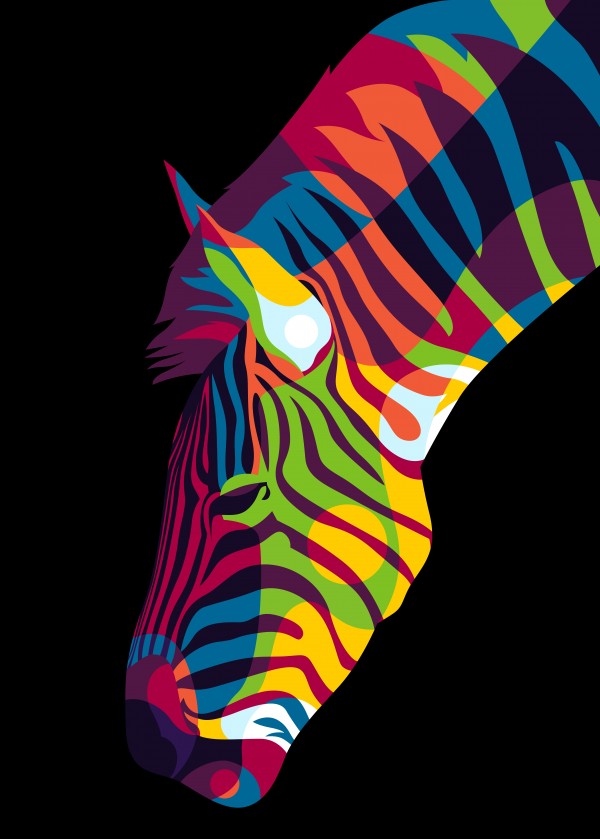 Zebra Inside Print
