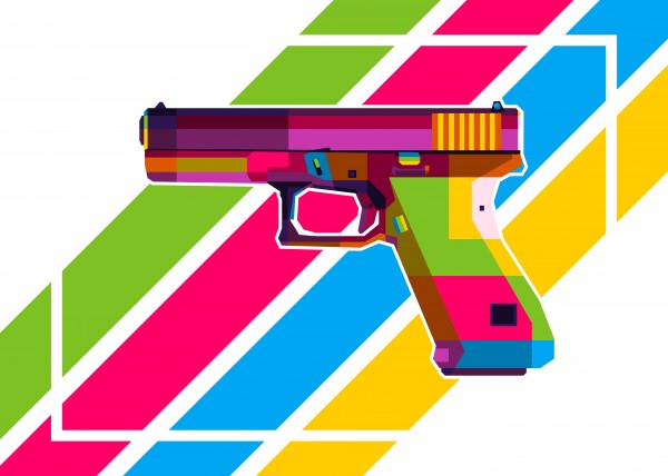 Glock Handgun Print