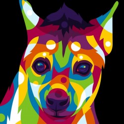 Hyena Portrait