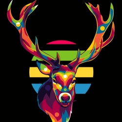 Great Deer Portrait