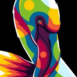 Flamingo Portrait
