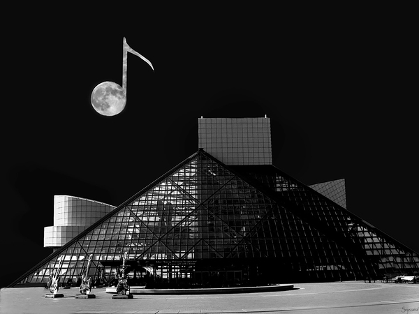 Cleveland Rock and roll hall of fame by Snjezana