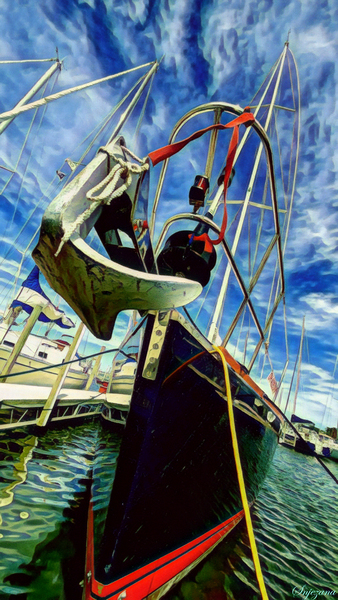 Sitting in the Morning Sun by Snjezana