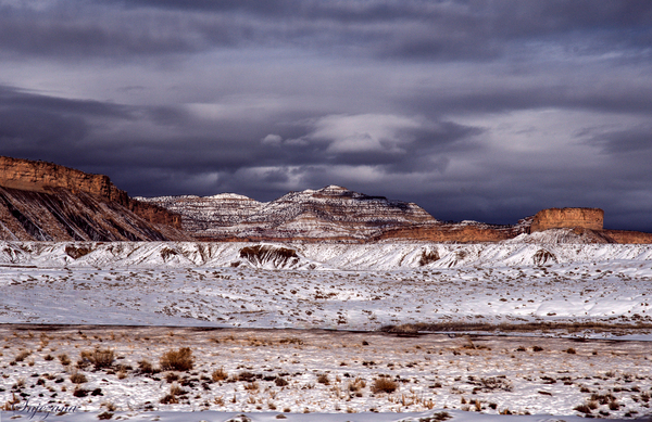 Winter Sky by Snjezana