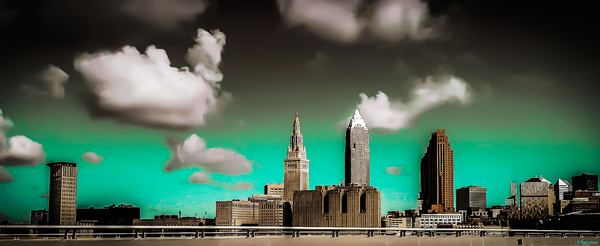 Cleveland Rocks Skyline by Snjezana
