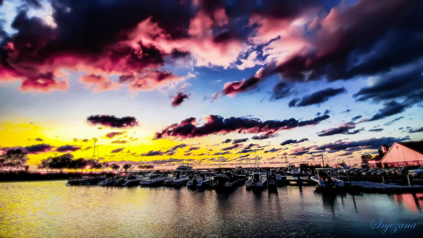 Boaters Sunset by Snjezana