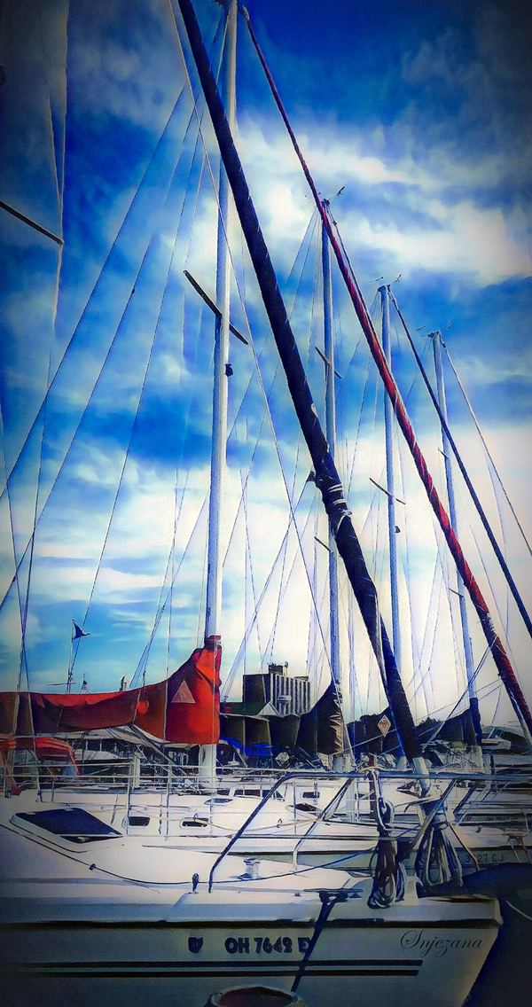 sails down by Snjezana