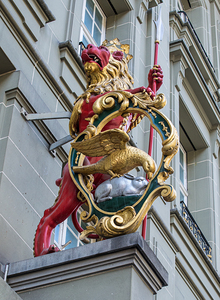 bern lion statue