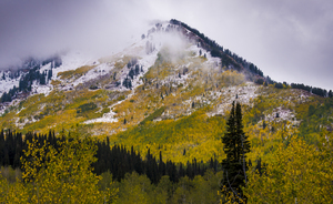 Alpine Loop Autumn Storm - Wasatch Mountains